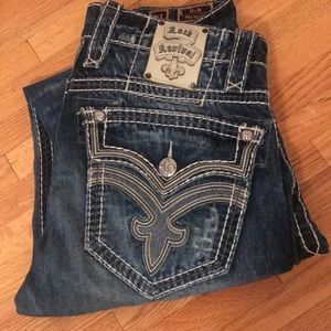 Rock revival Bob Straight Jean size 31W 30L
